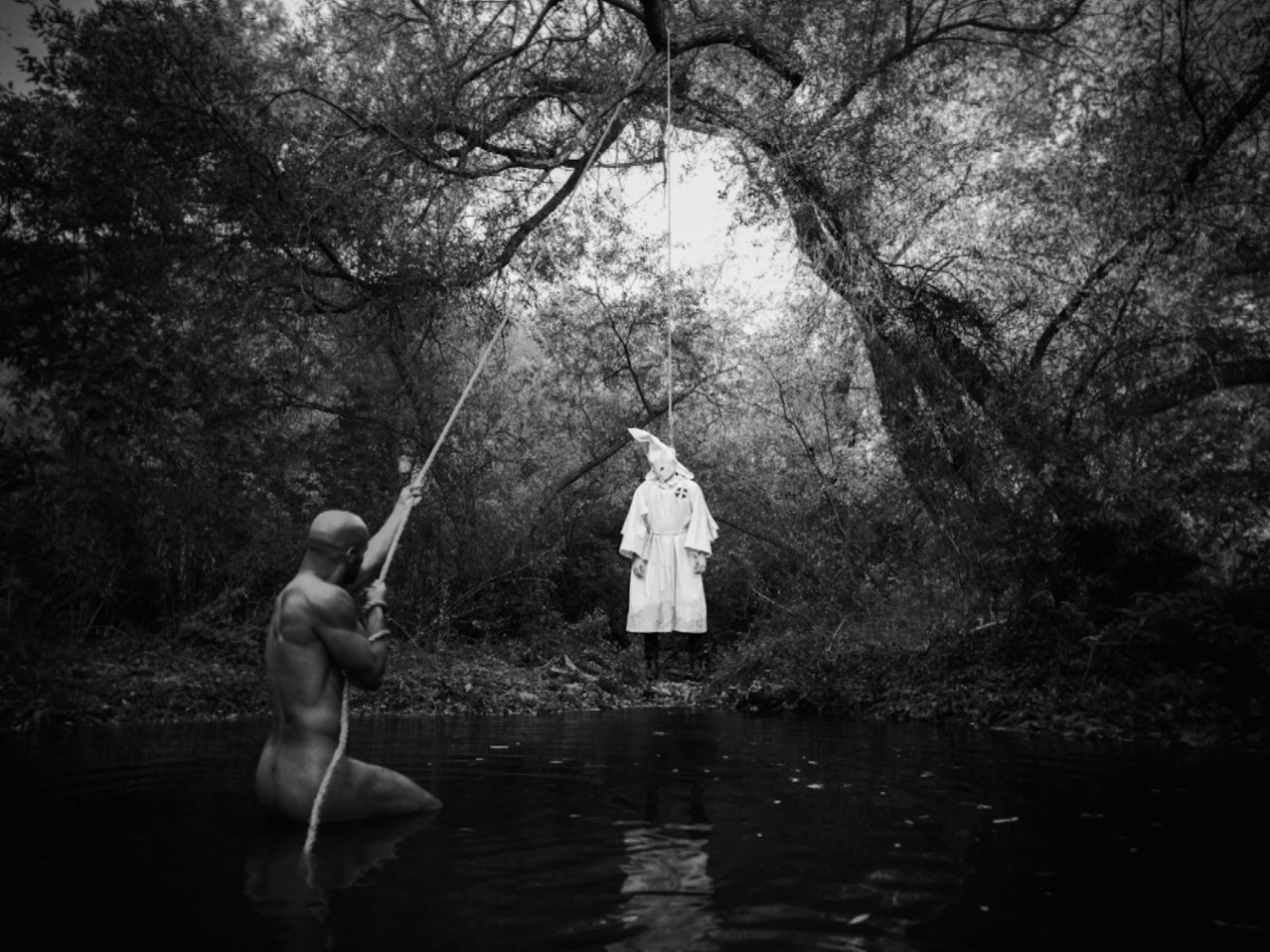 Tyler Shields, "Lynching," 2014